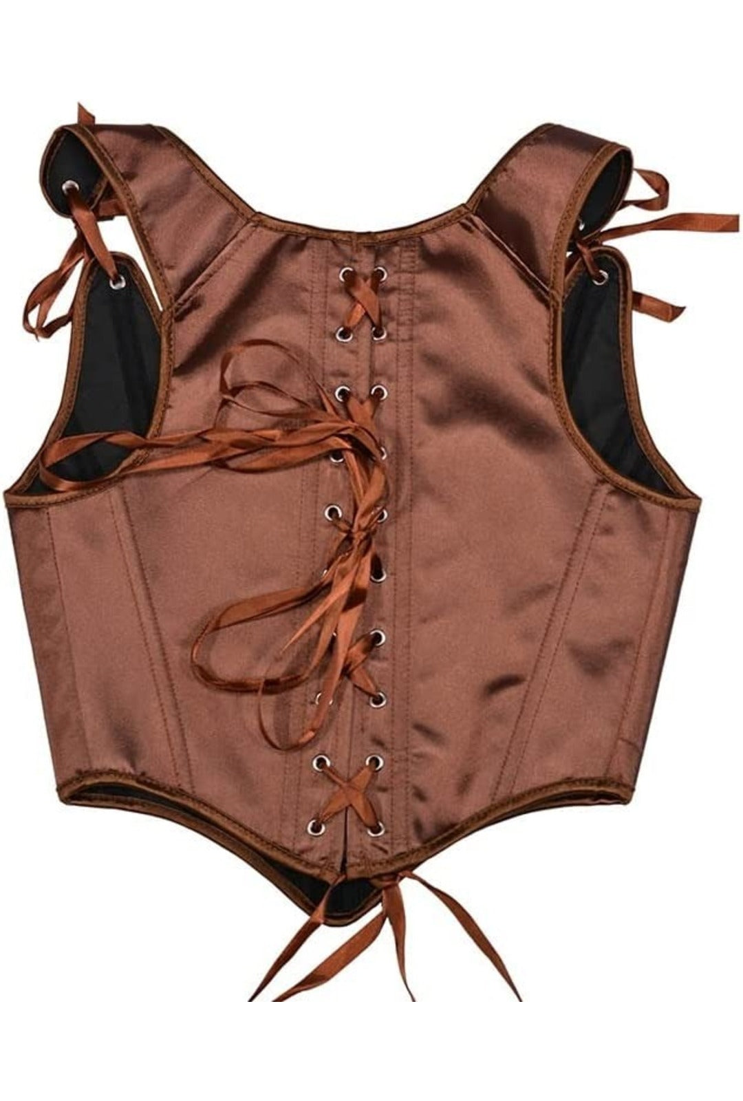 Brown Bandage Corset Top