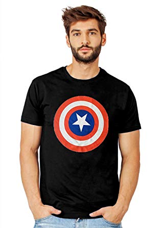 Black Captain America T-Shirt