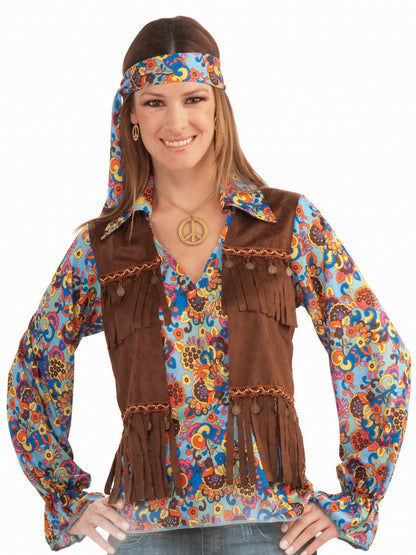 Instant Hippie Costume Set
