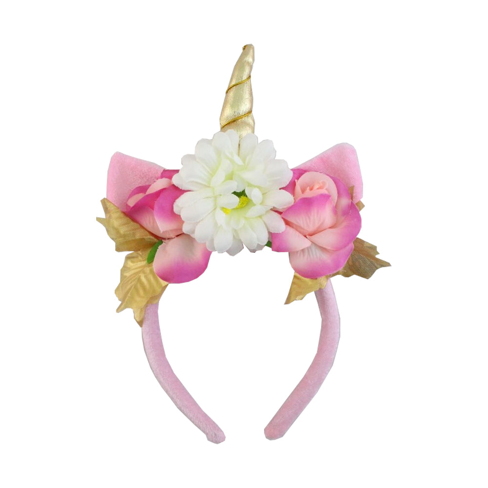 Floral Unicorn Headband