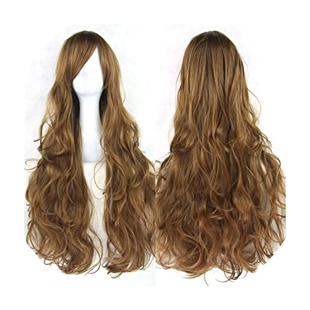 Brown Long Curly Cosplay Wig Perth Hurly Burly