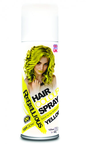 Rebellious Yellow Colour Hairspray