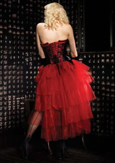 Burlesque Red Corset