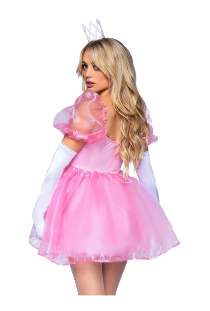 Pink Organza Babydoll Dress