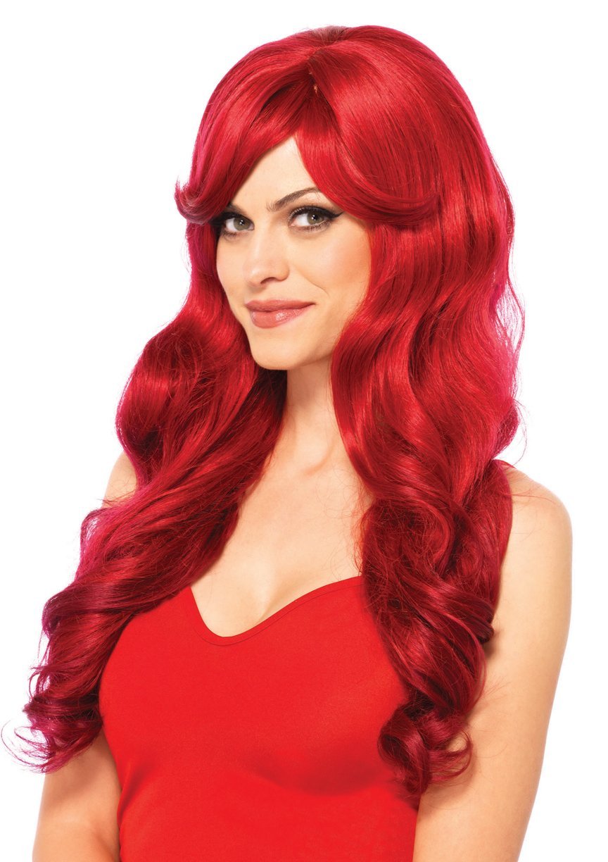 Long Wavy Red Wig