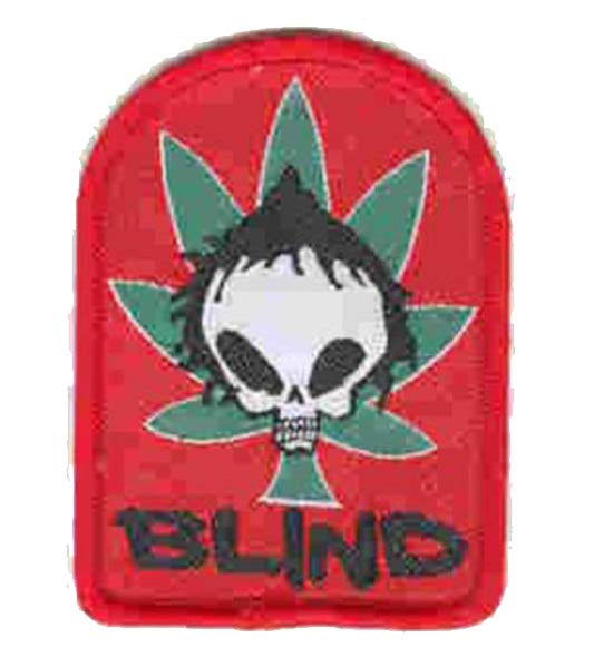 Stoned Blind, Marijuana Iron on Patch