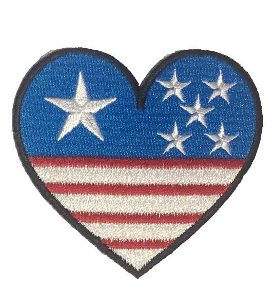USA Iron On Patch