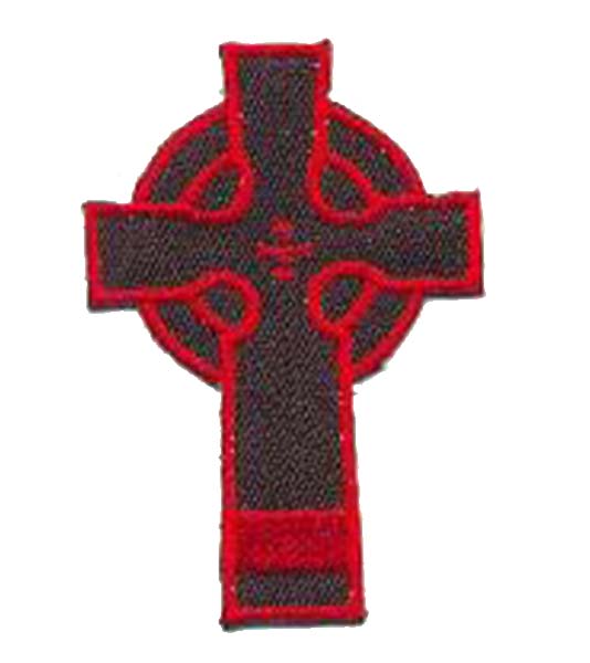 Cross Iron on Patch