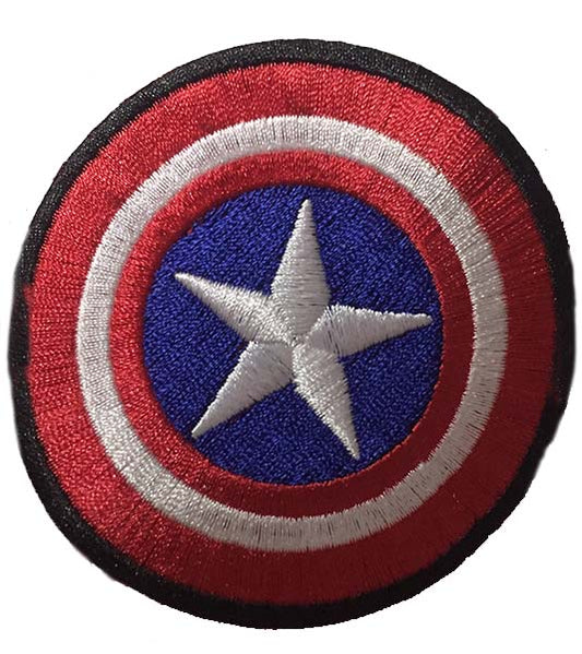 Captain America Iron On Patch