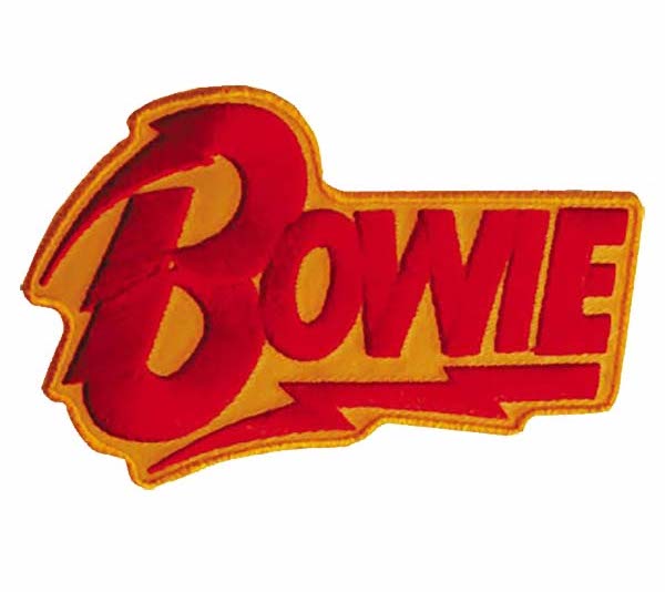 Bowie Iron on Patch