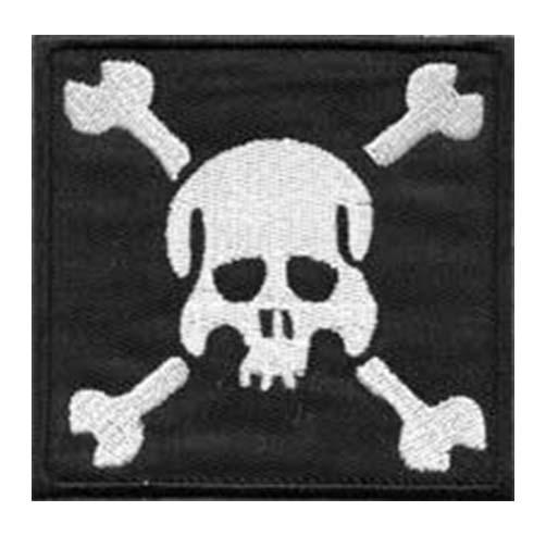 Skull & Crossbones Iron on Patch