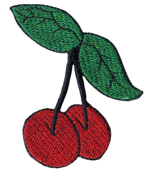 Cherry Iron on Patch