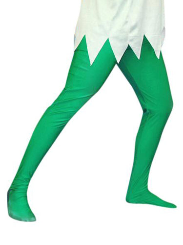 Mens Green Lycra Tights