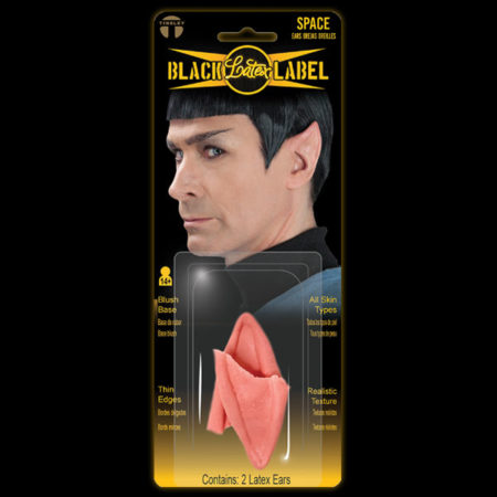 Black Label Latex Vulcan Space Ears