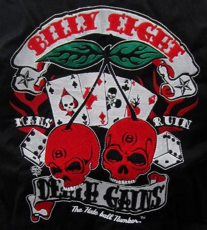 Billy Eight Death Gains Embroidered Button Down Shirt