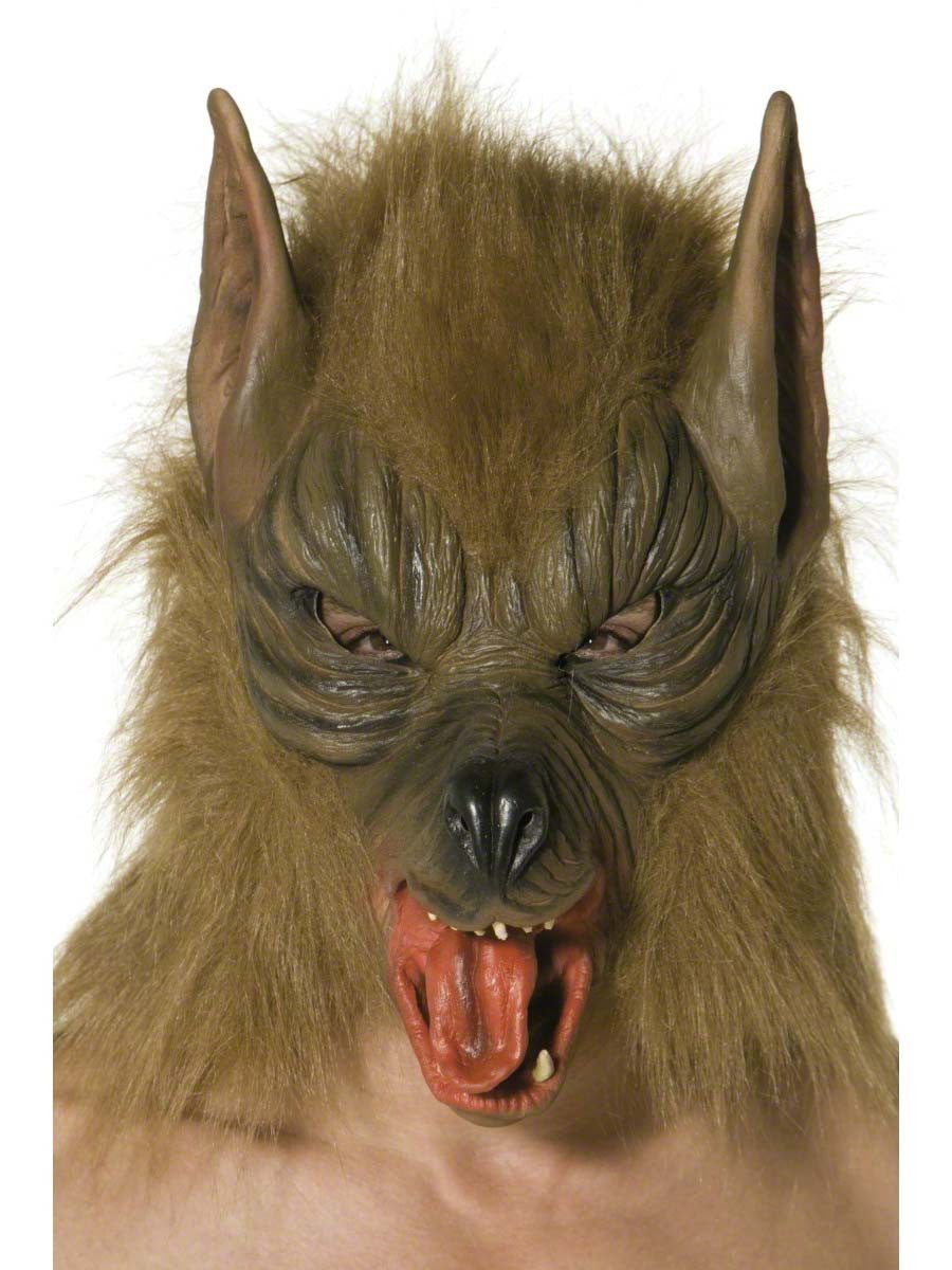 Brown Wolf Mask