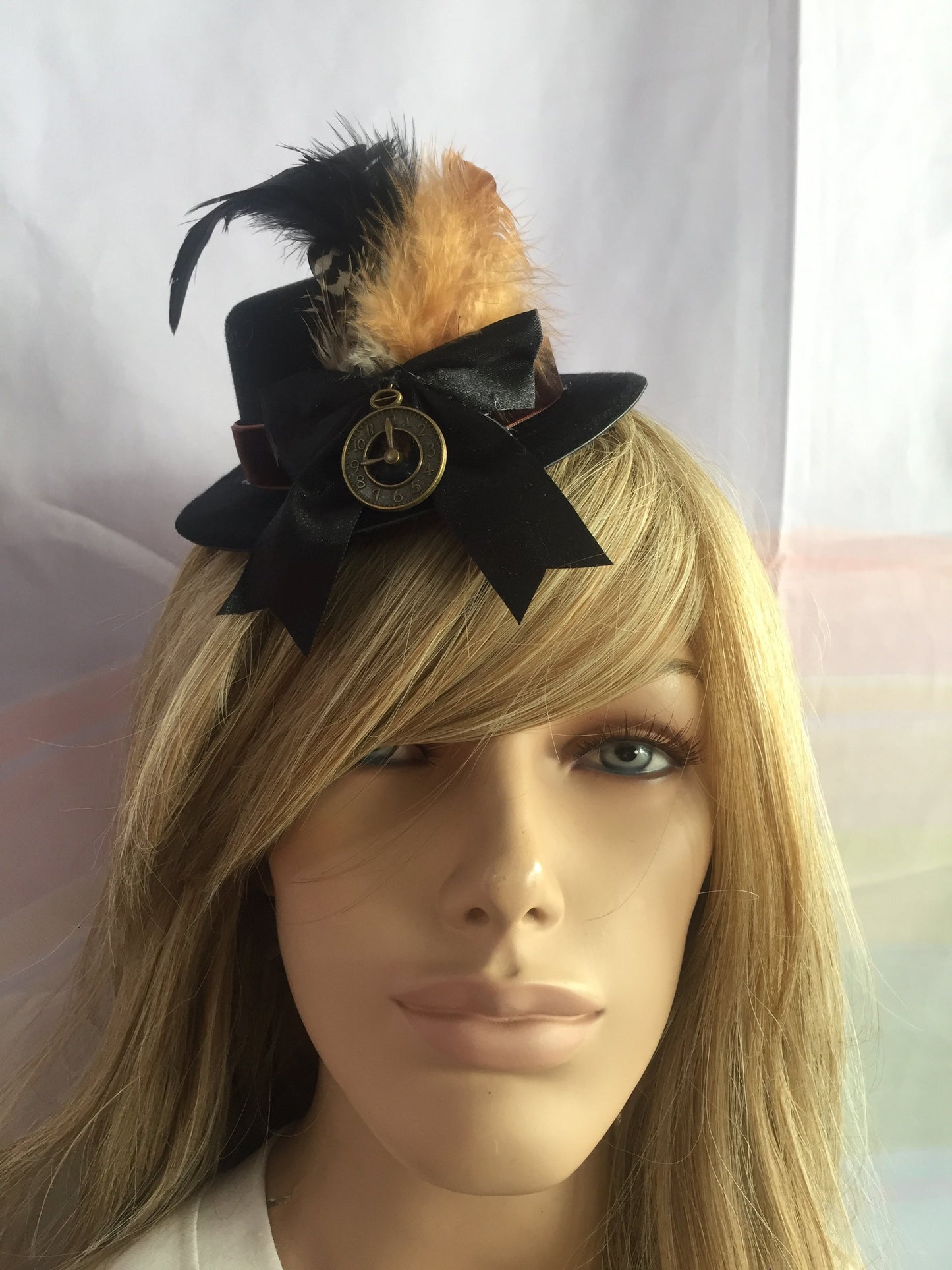 Steampunk Mini Clock Top Hat (B)