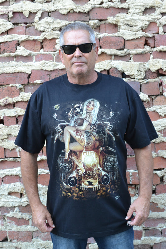 Grim Reaper Motorcycle T-Shirt
