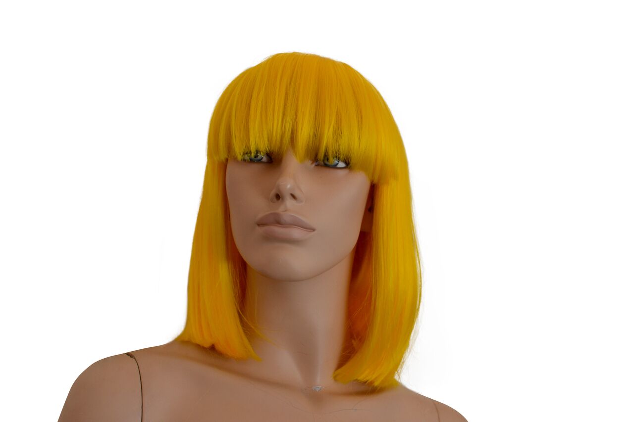 Deluxe Yellow Bob Wig
