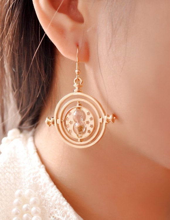 Harry Potter Time Turner Earrings