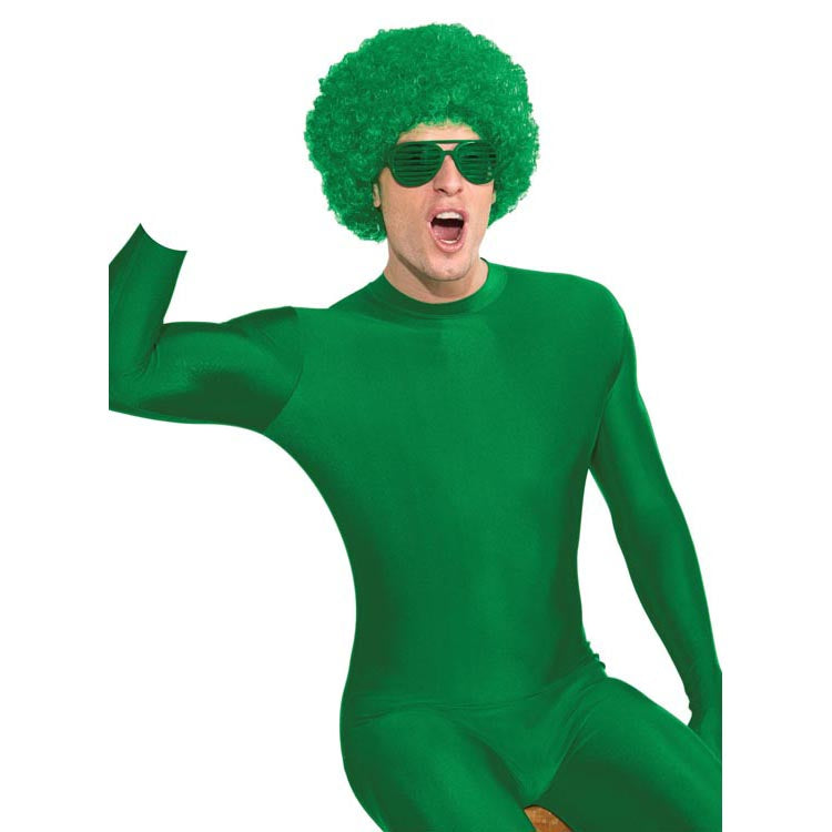 Green Afro Wig