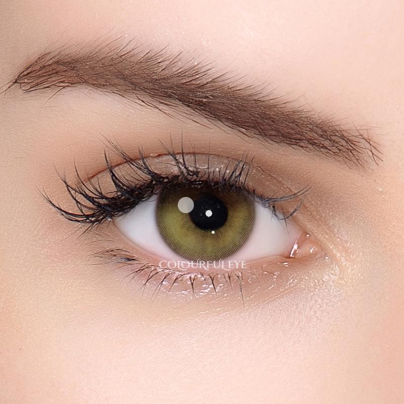 vivid yellow Party Lens Contact Lenses – Non-prescription, 12-month wear coloured contacts for cosplay, Halloween, and costumes. 14.20mm diameter, 42% water content, includes free contact case. Available in Perth store and online
