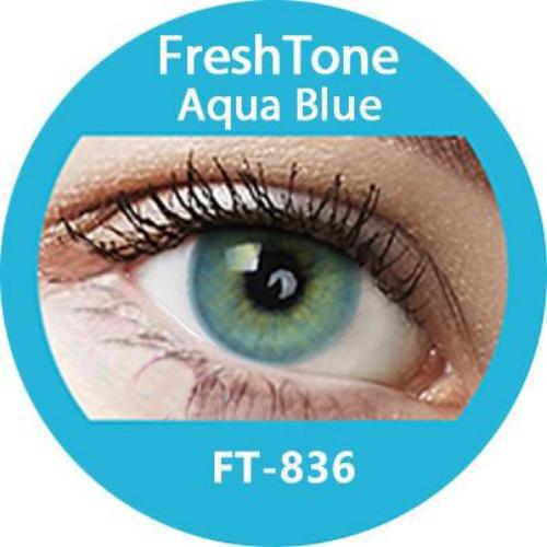 Freshtone Super Naturals: Aqua Blue Contact Lenses