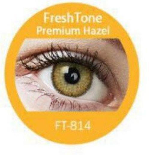 Freshtone Premium Hazel Colour Contact Lenses – Natural-Looking, Soft & Comfortable, Ideal for Dark Eyes. Easy to Apply, Valid for 3 Months from Opening. Buy 2 Pairs & Get 30% Off – Express Shipping Australia-Wide