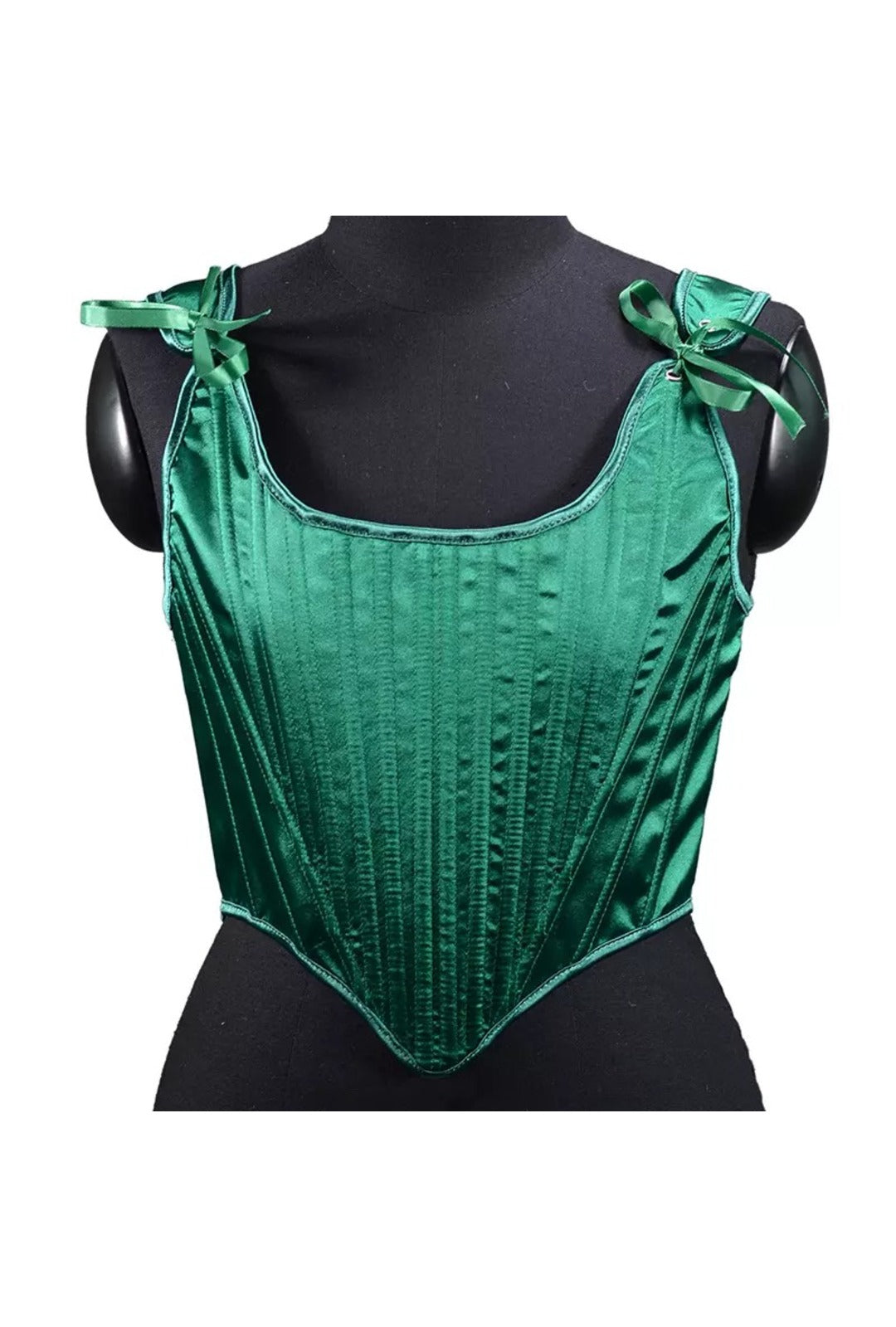 Emerald Green Bandage Corset Top