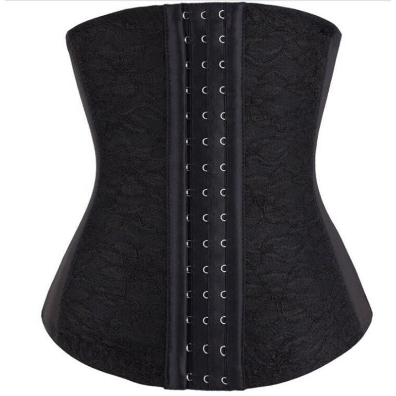 Black Lace Waist Trainer - Main Image