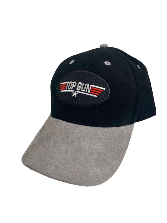 Top Gun Grey and Black Baseball Cap