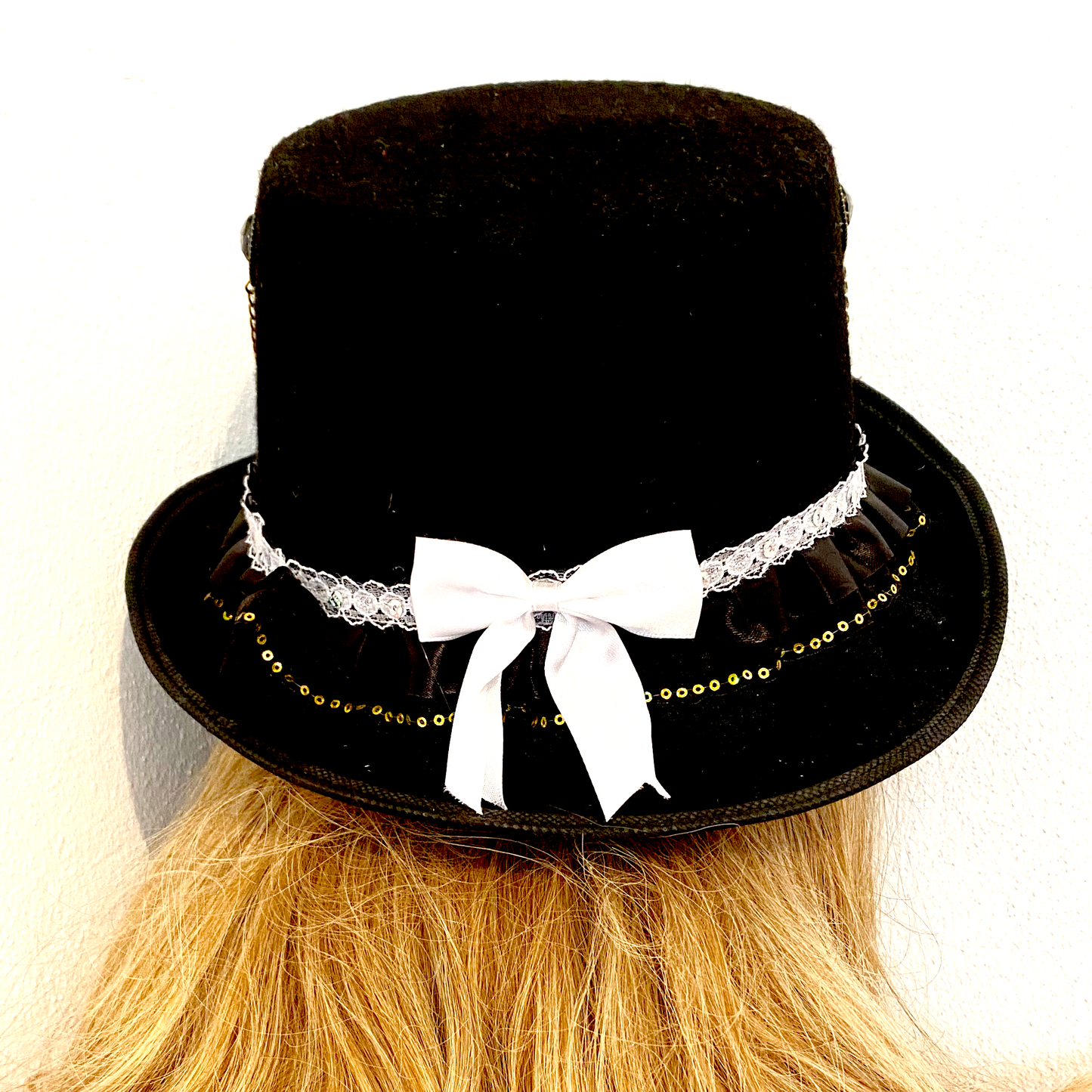 Heart and Bows Steampunk Hat (FF)