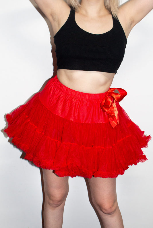 Deluxe Red Petticoat