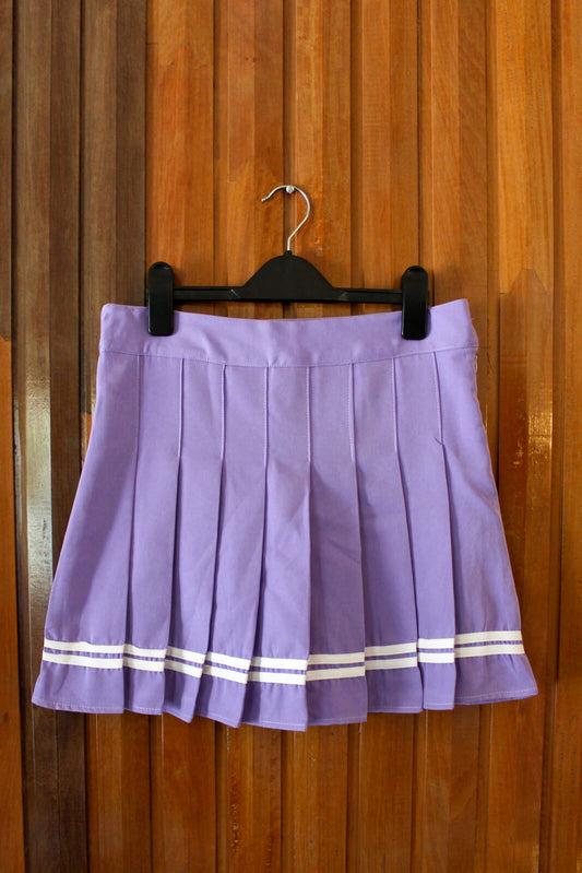 Lavender Tennis Pleat Skirt
