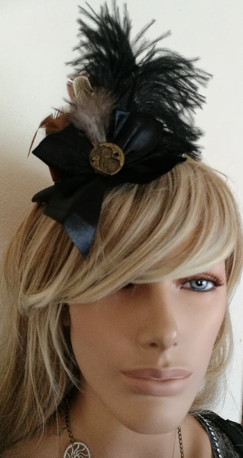 Steampunk Mini Cog Top Hat (A)