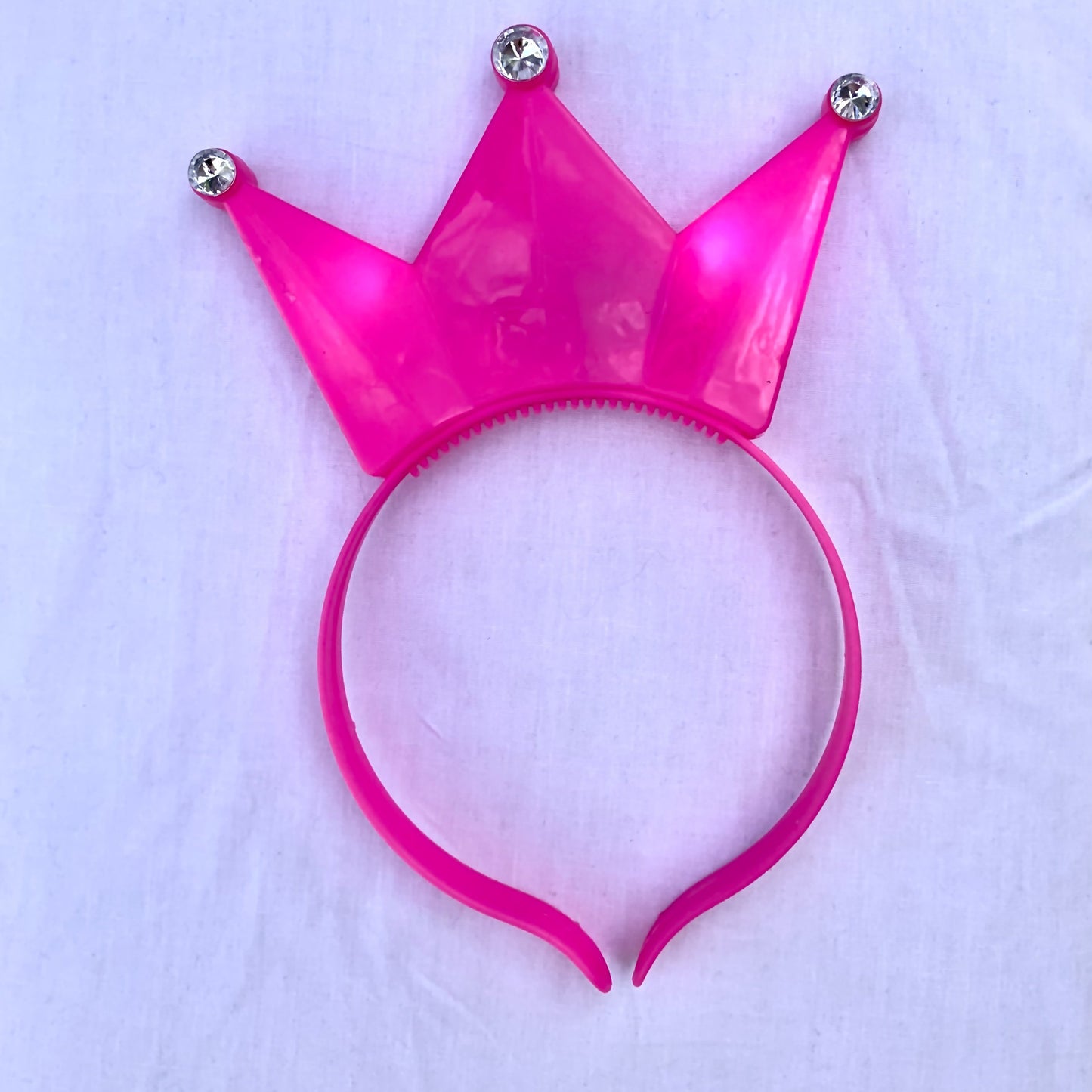 Pink Light up Crown