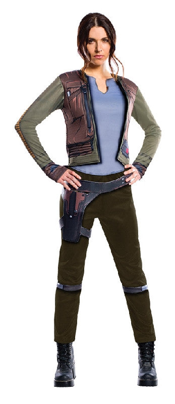star wars jyn erso costume shirt vest and pants