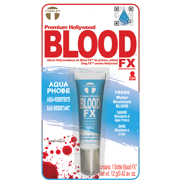 Tinsley Water Resistant Bright Red Fake Blood