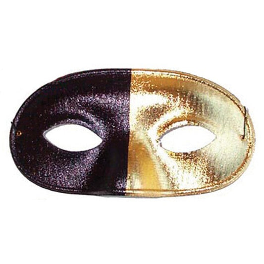 Half Black Half Gold Eye Mask