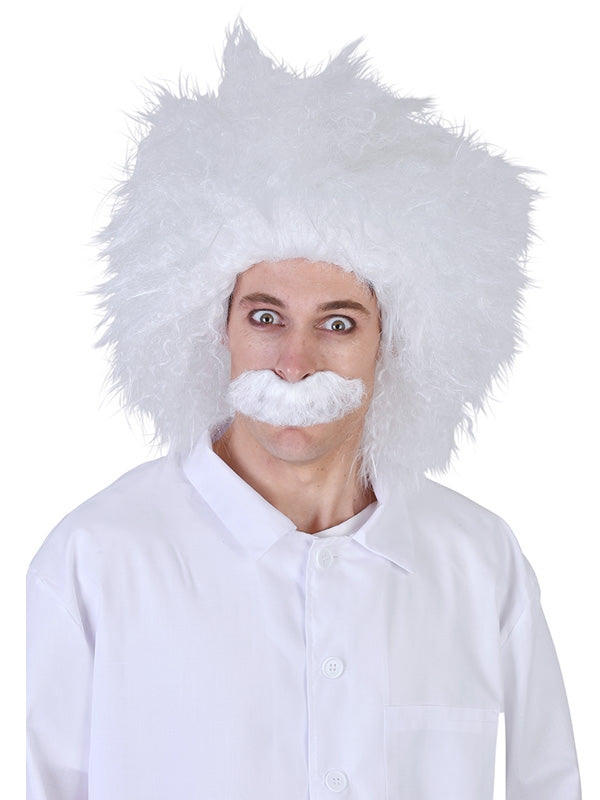 Emmett White Wig with Mo