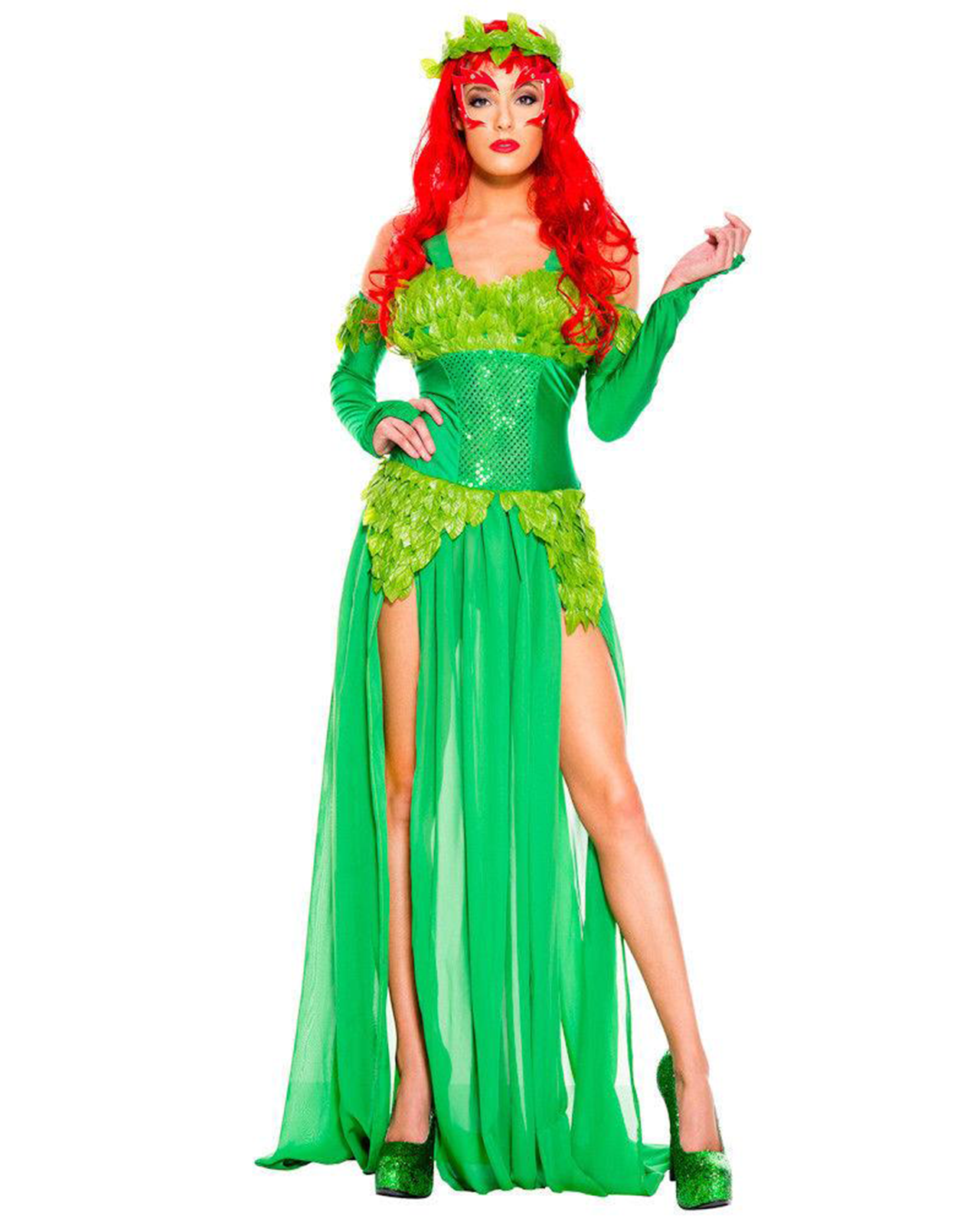green dress for poison ivy costume Sexy Poison Ivy Costume Perth
