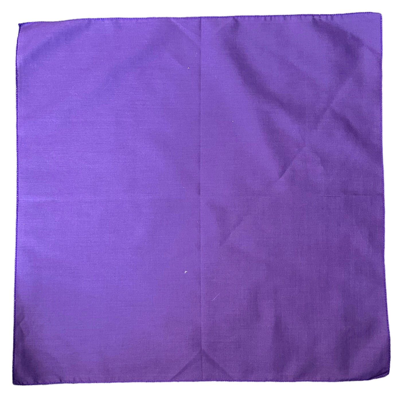 plain purple 100% cotton bandana