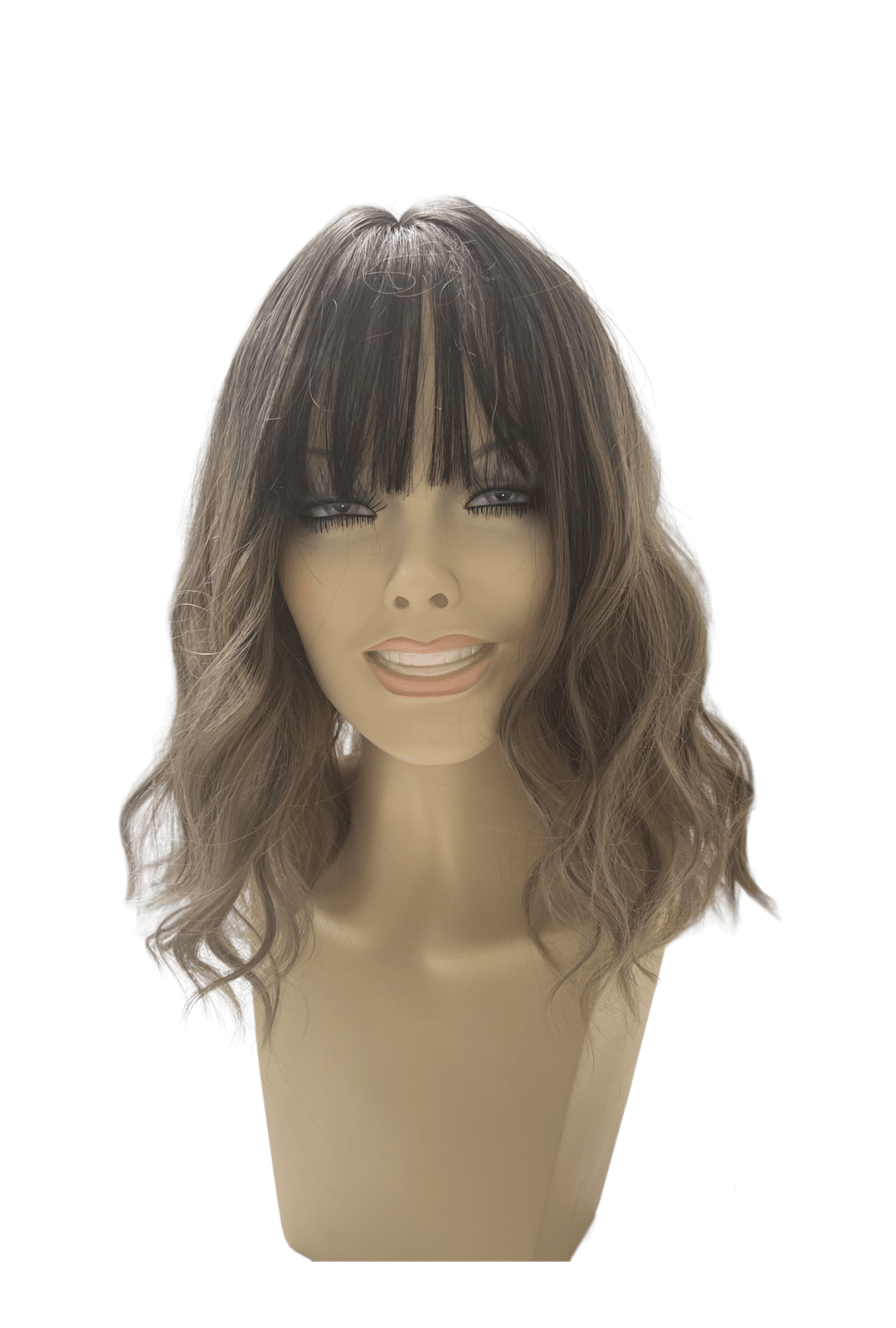 Deluxe Shoulder Length Loose Wave Chestnut Brown Wig Perth Hurly