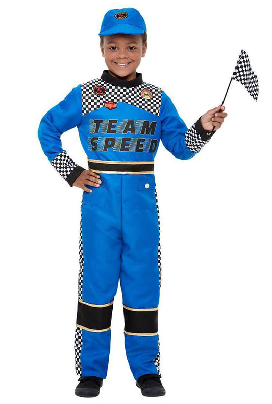 Kids Racing Car Driver Costume