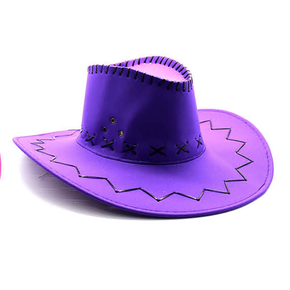 Purple Cowboy Hat