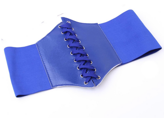 Blue Corset Belt