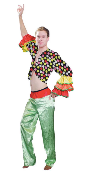 Carnival Man Costume – Hurly-Burly - Main Image
