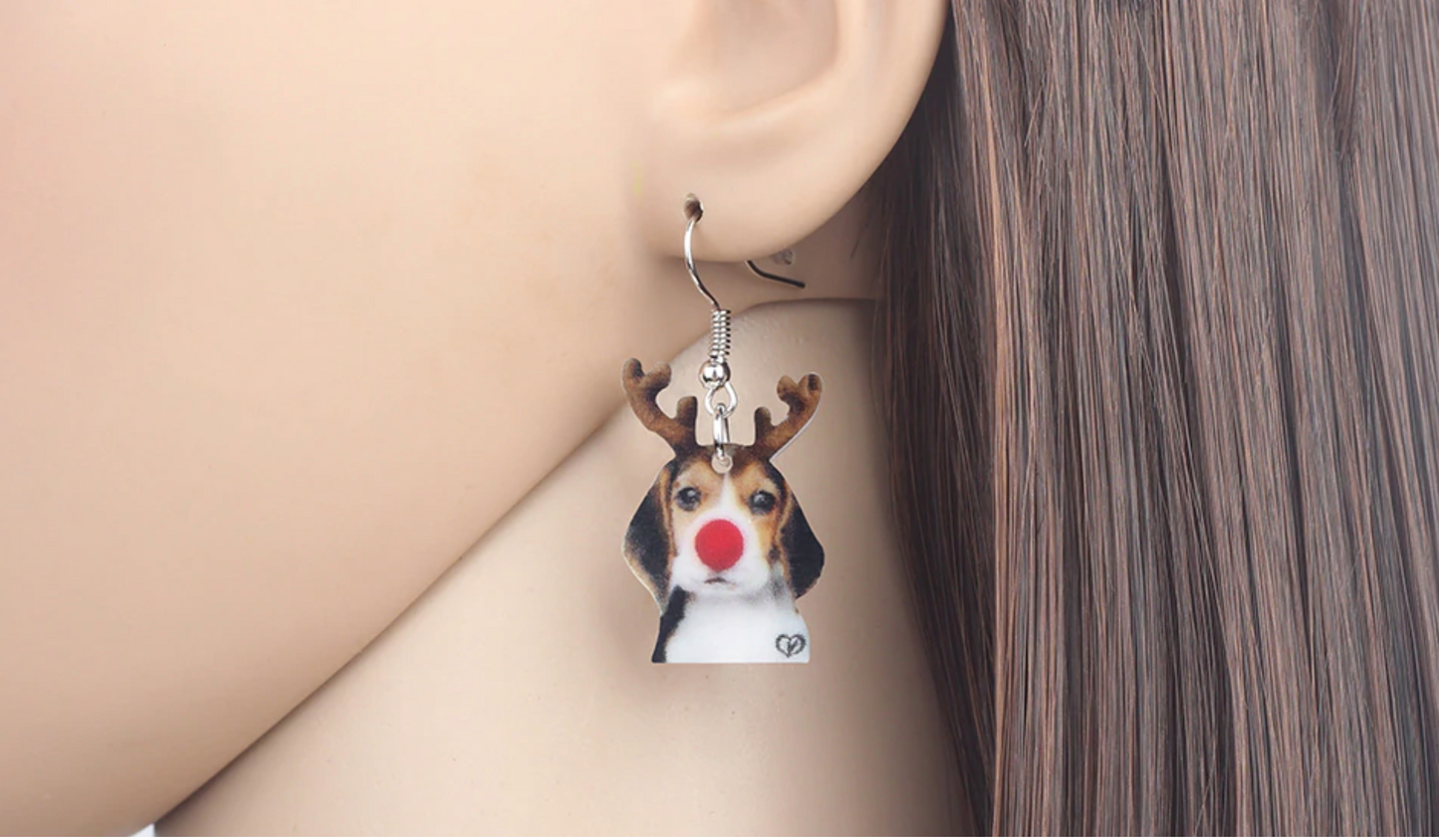 Dashing Dog Earrings