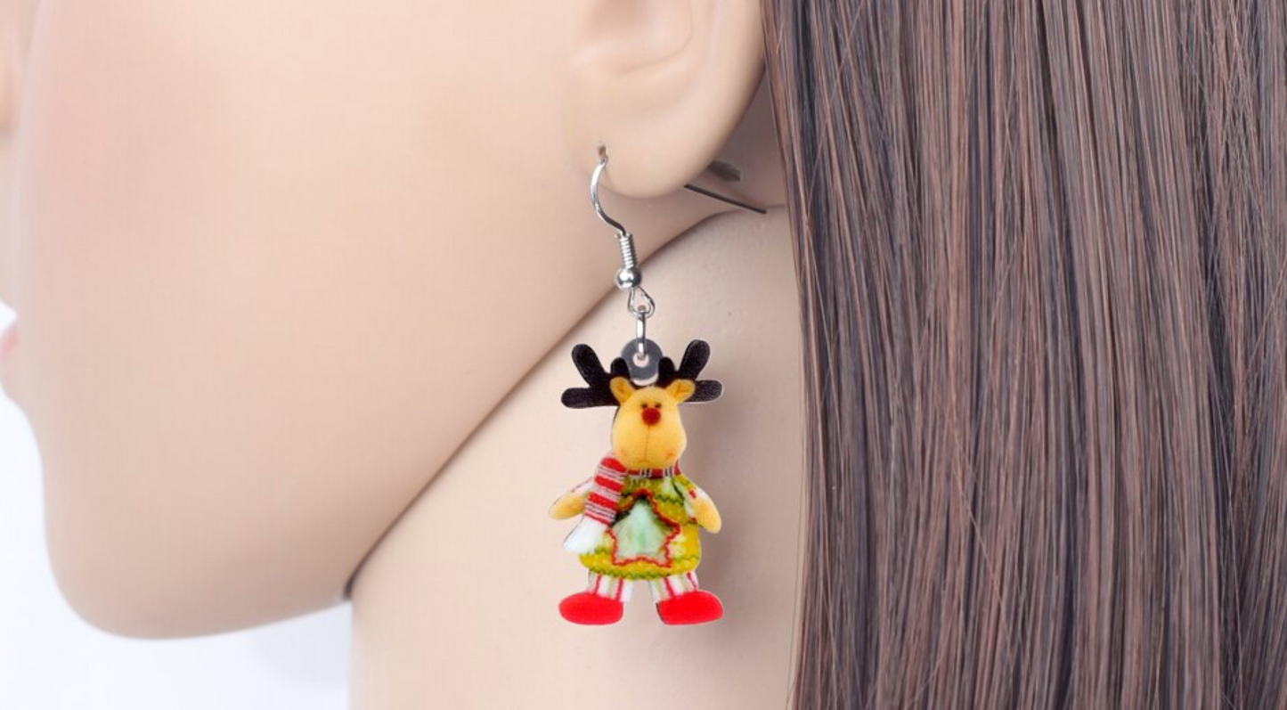 Rudolph the Reindeer Earrings