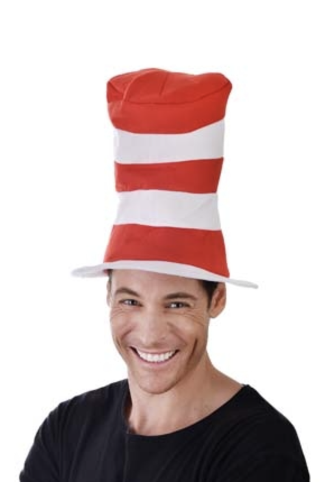 Adjustable Kids to Adults Cat in the Hat Plush Hat